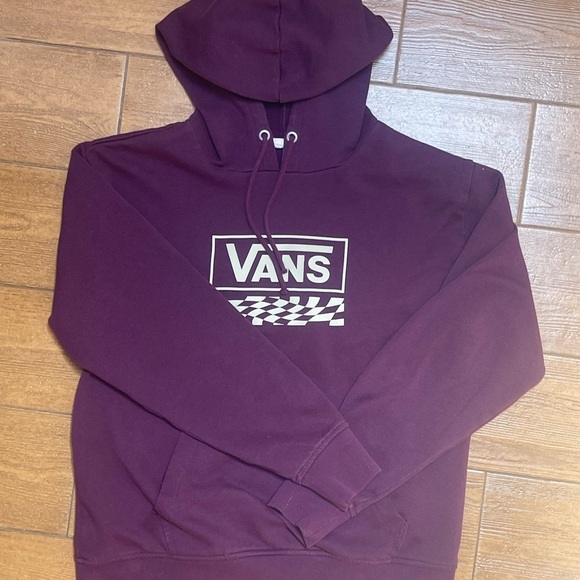 Vans Purple Sweatshirt Hoodie Classic Design - Picture 2 of 4